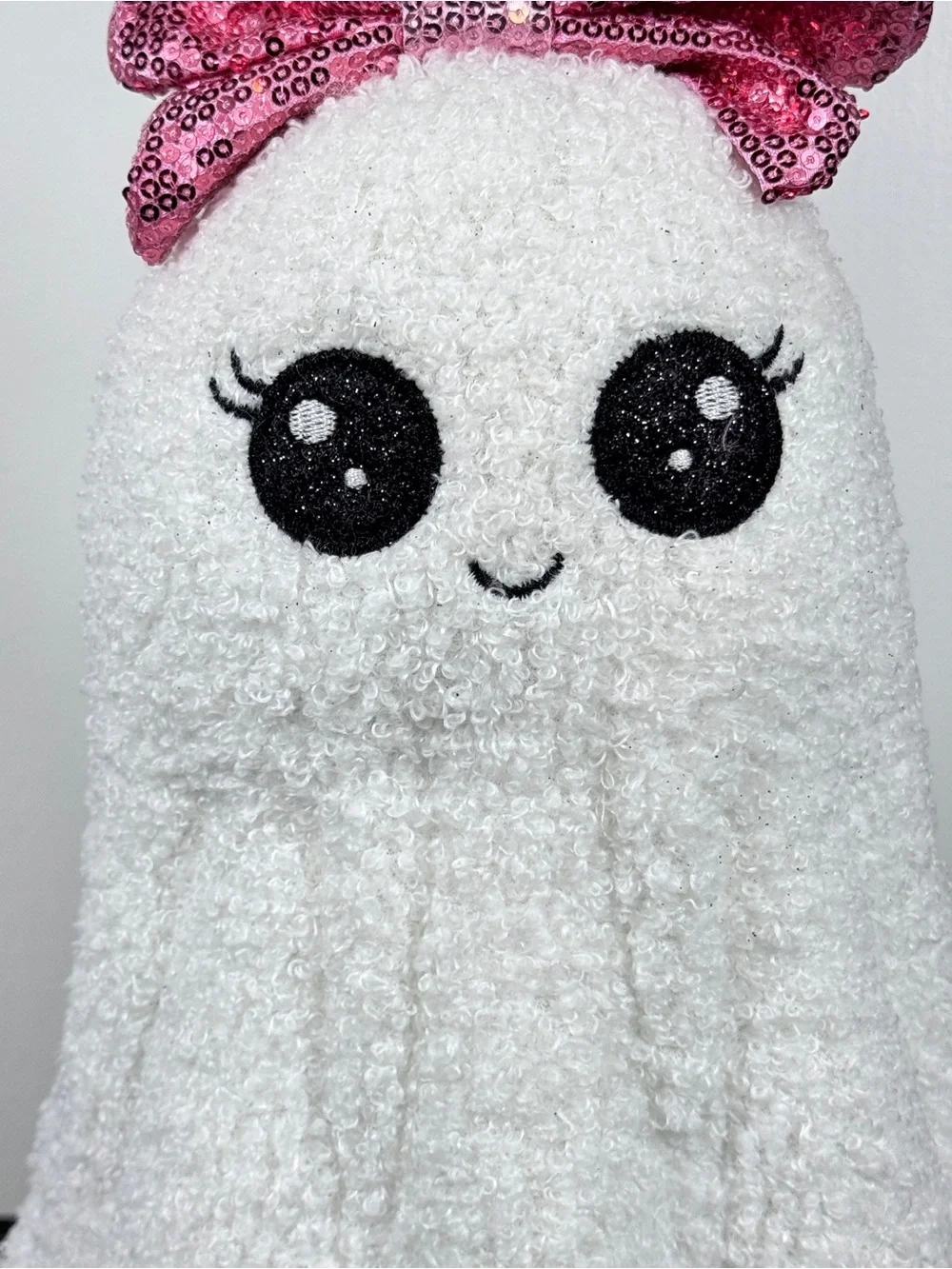 NEW Plush Ghost Pink Ghost Halloween Decor